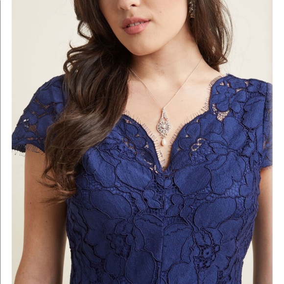 New! ModCloth Antique Style Necklace - Picture 3 of 5